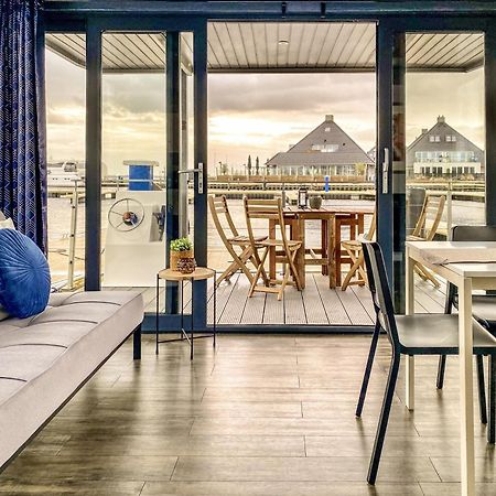 Houseboat Blue Sneekermeer Offingawier Εξωτερικό φωτογραφία
